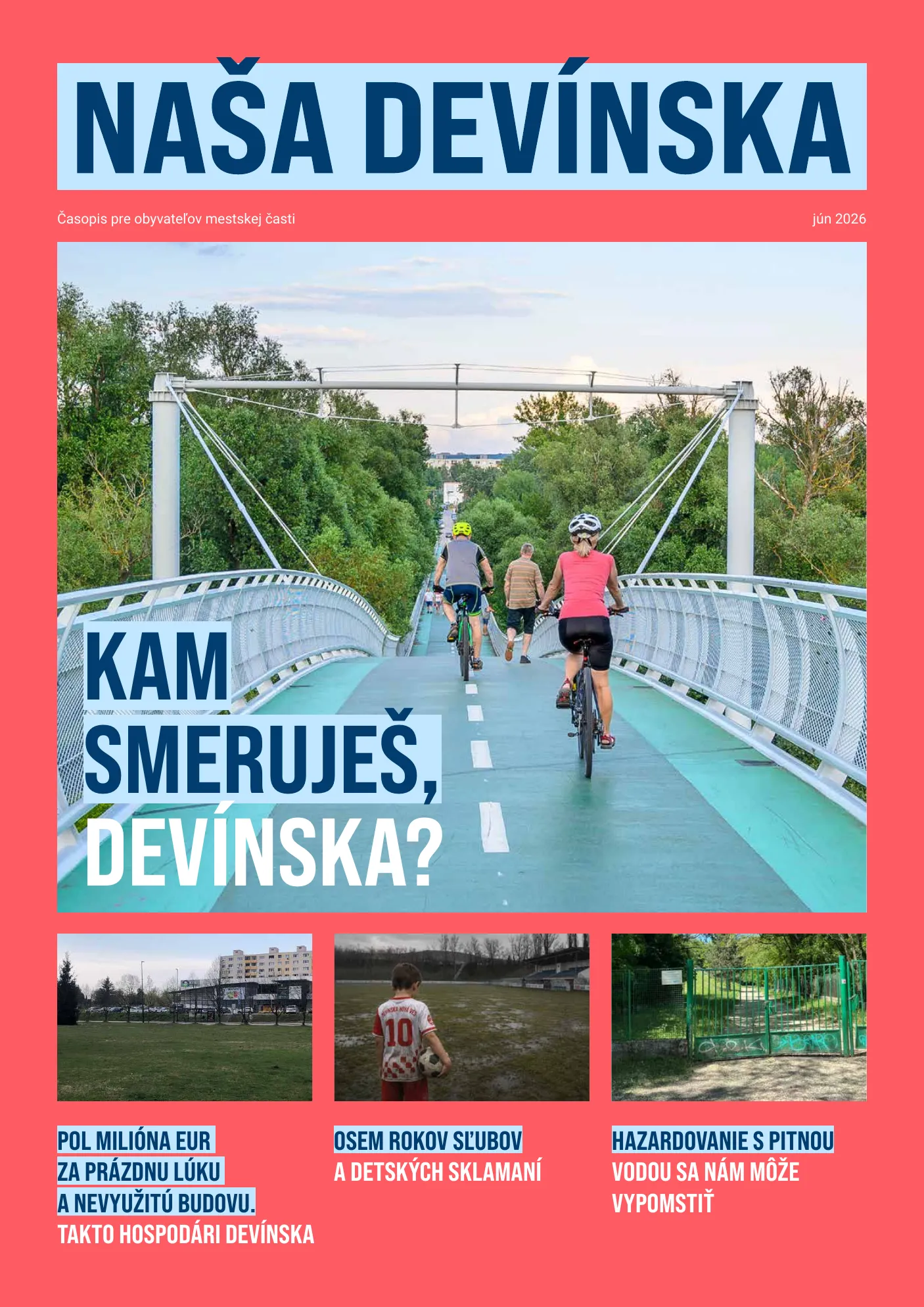 Časopis Naša Devínska, titulná strana