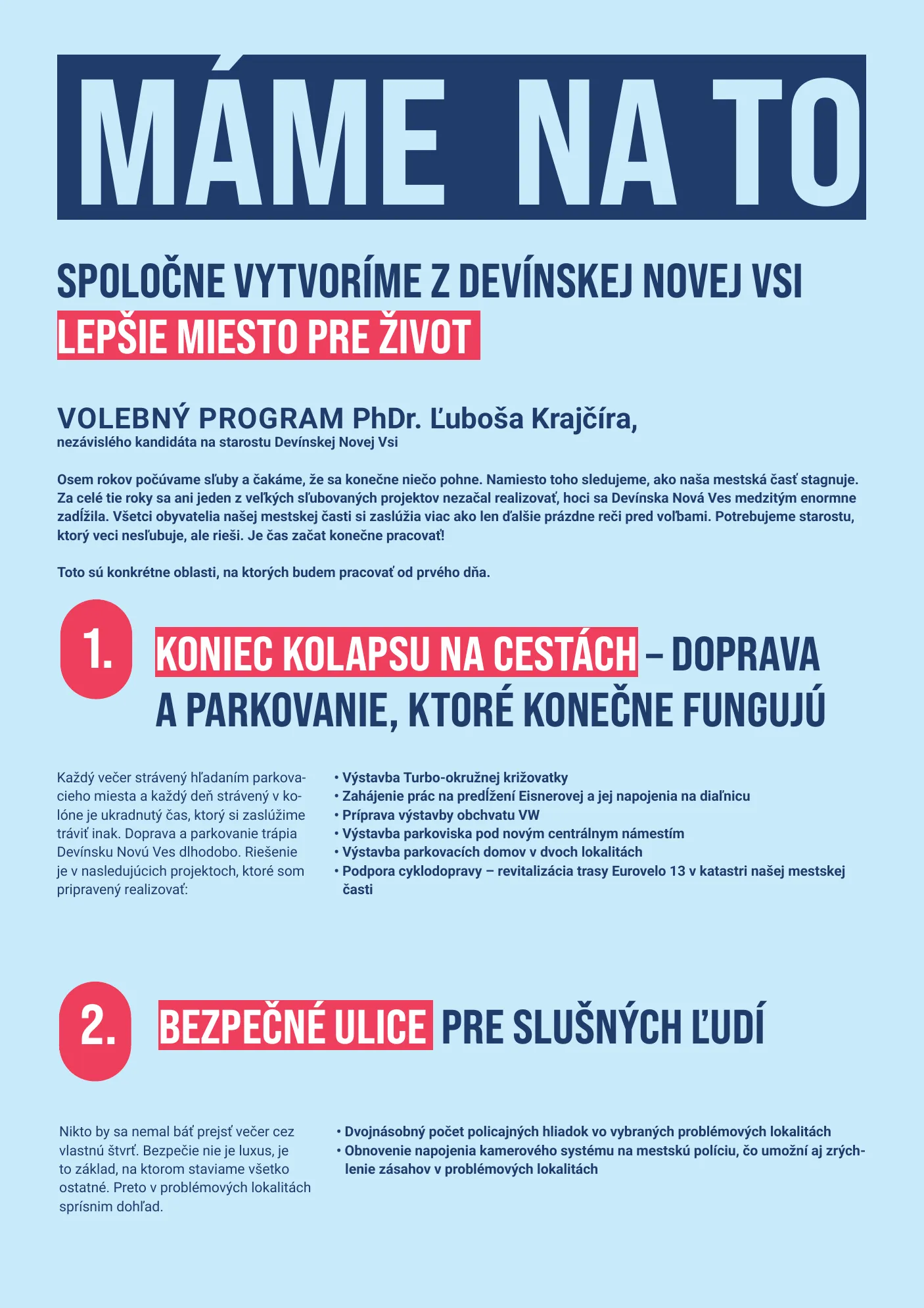 Časopis Naša Devínska, september 2026, strana 6
