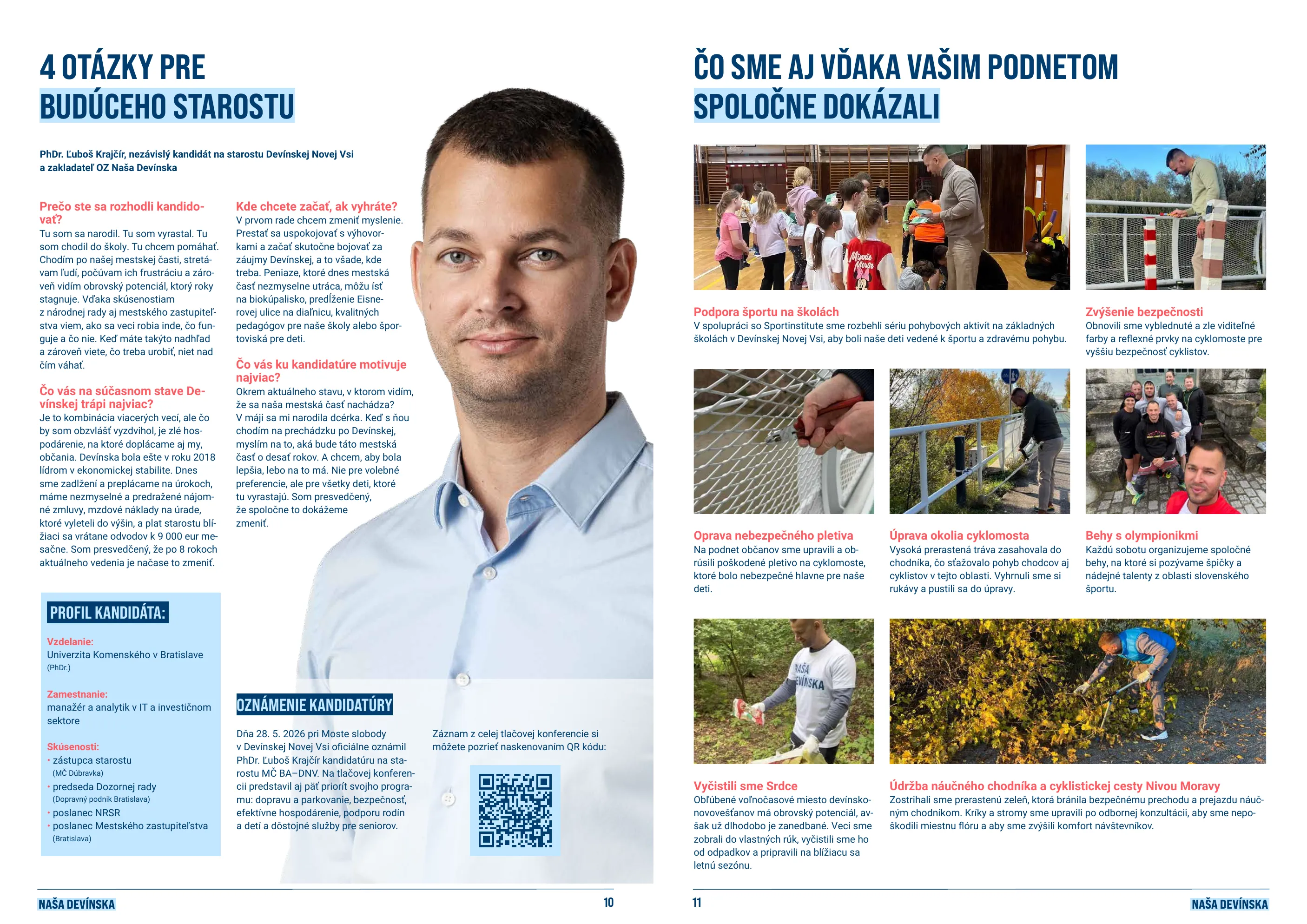Časopis Naša Devínska, strana 6