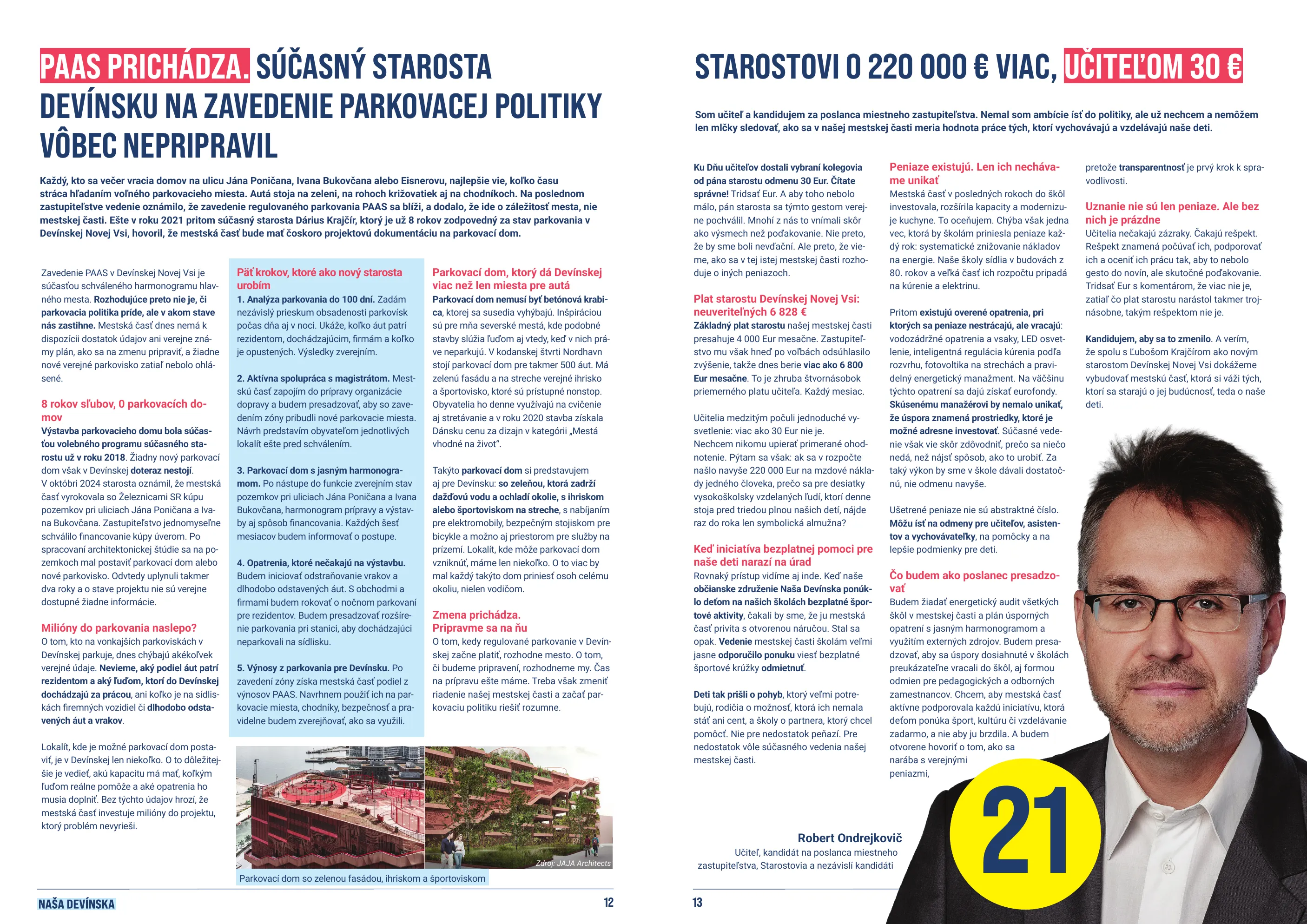 Časopis Naša Devínska, september 2026, strana 7