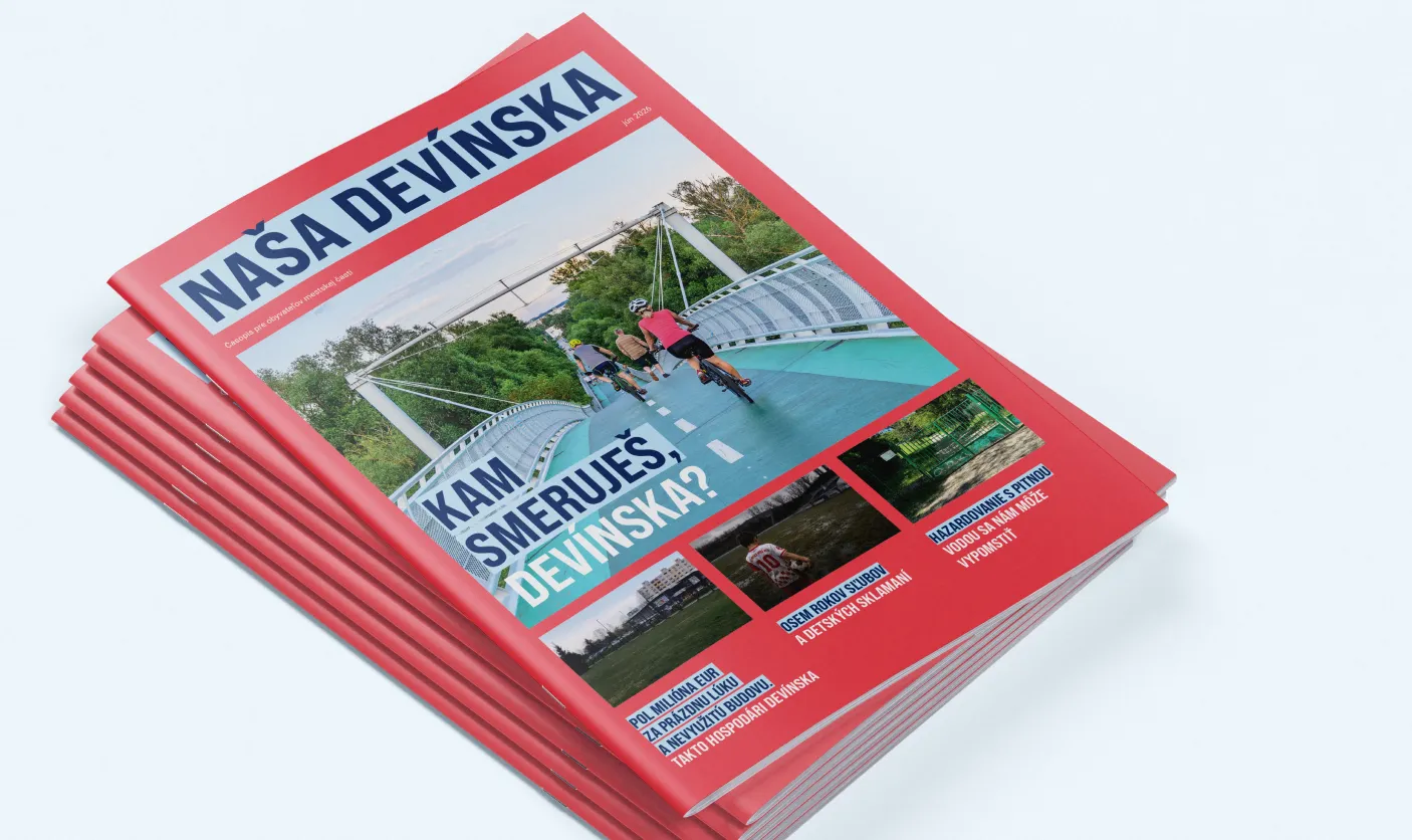 Tlačené vydanie časopisu Naša Devínska