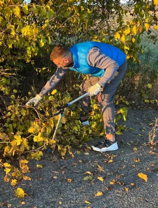 Údržba náučného chodníka a cyklistickej cesty Nivou Moravy